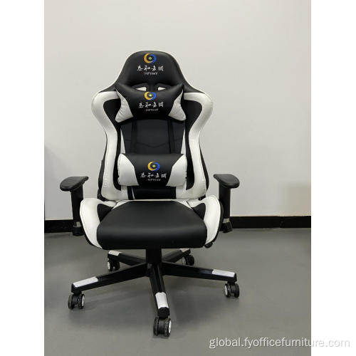 Leather Swivel Gaming Chair EX-Factory price Gaming office chair racing chair with adjustable armrest Manufactory